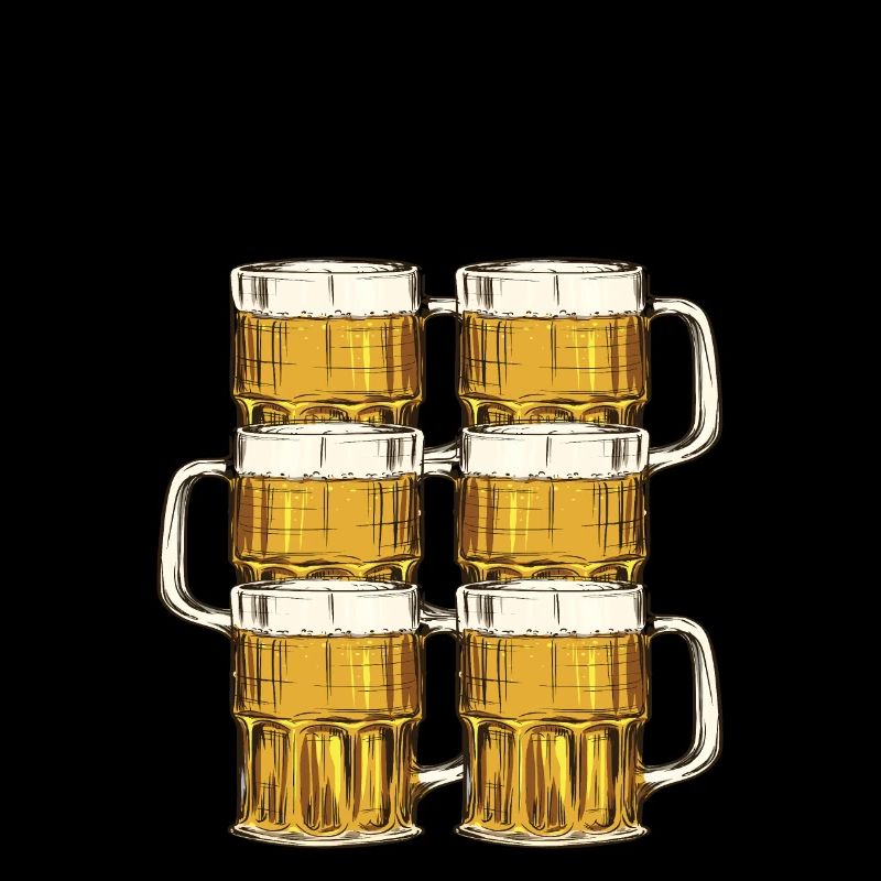 Six-Pack in Bearbeitung