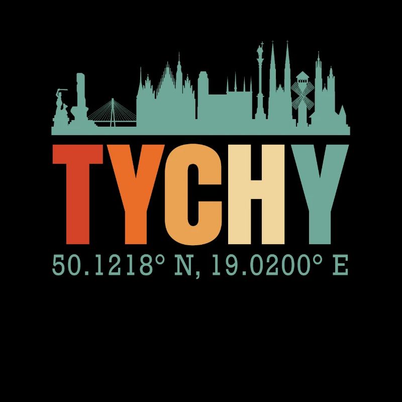 Polen Tychy Skyline