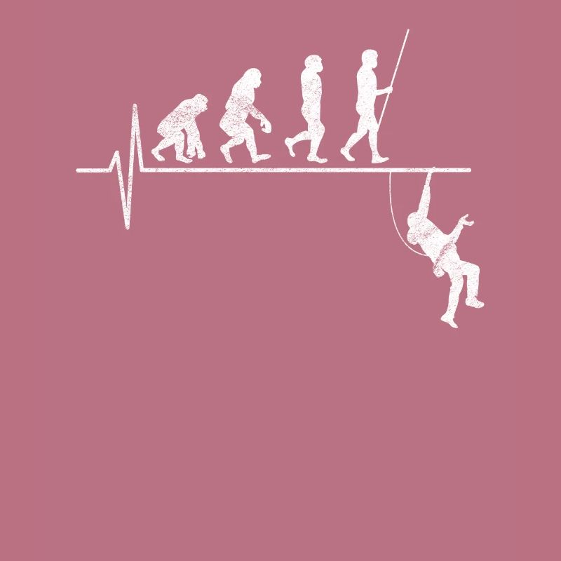 Klettern Evolution Geschenk