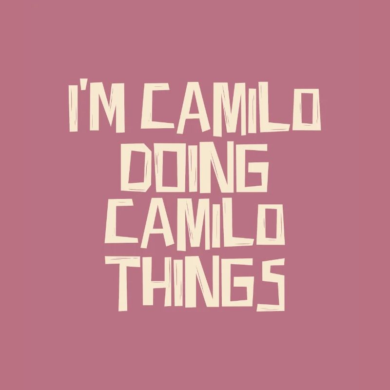 I'm Camilo doing Camilo things