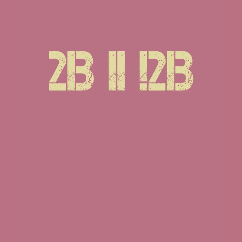 2be to be Informatik Computer Student Nerd Tshirt