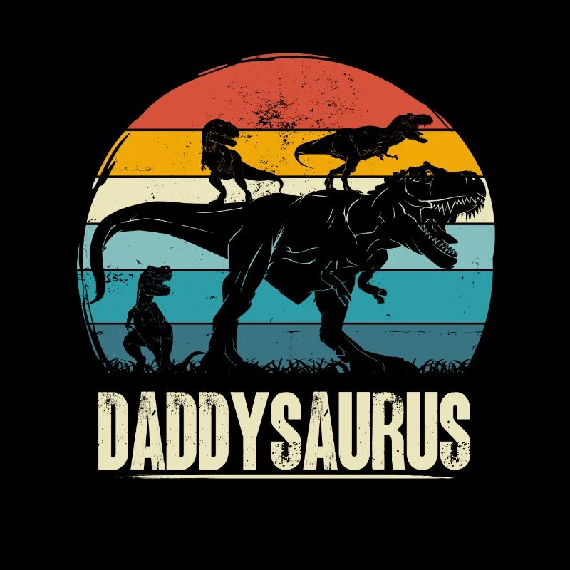 Daddysaurus Rex T-Rex Geschenk Papa Großvater