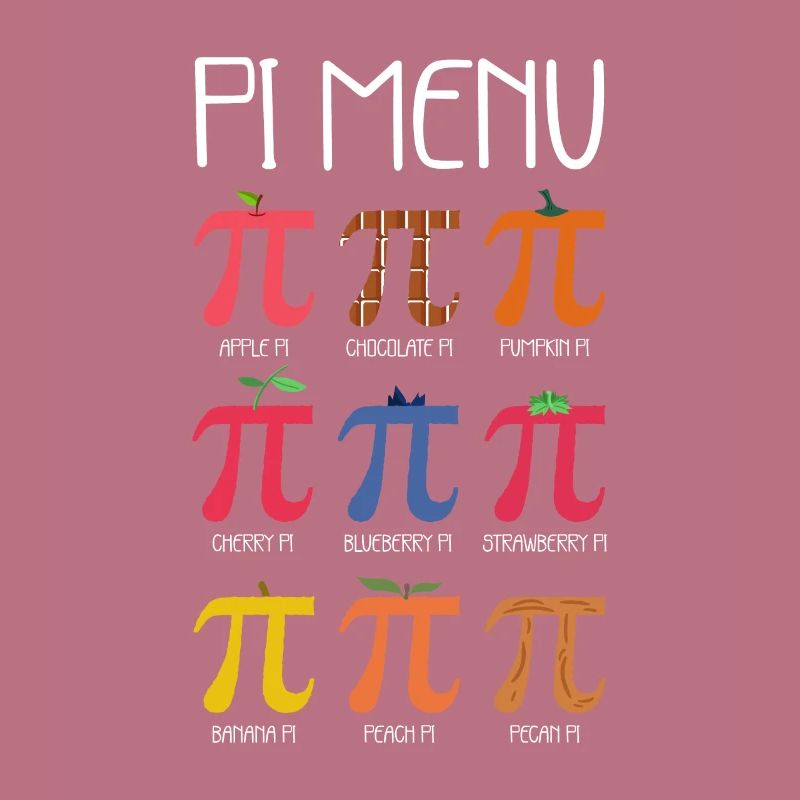 Pi Pie Menu Pi Math Teacher Pi Day