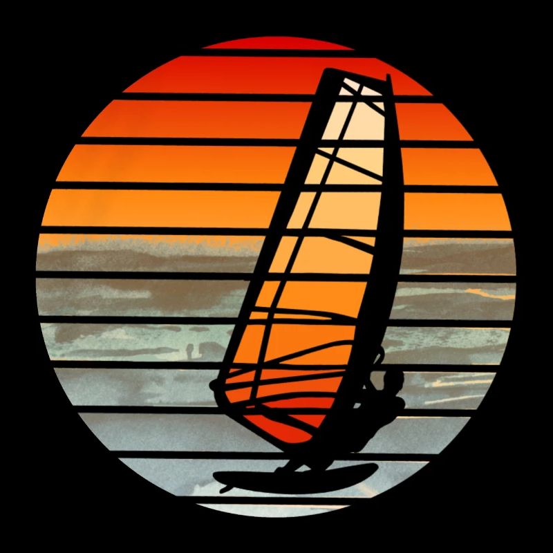 Windsurfer retro
