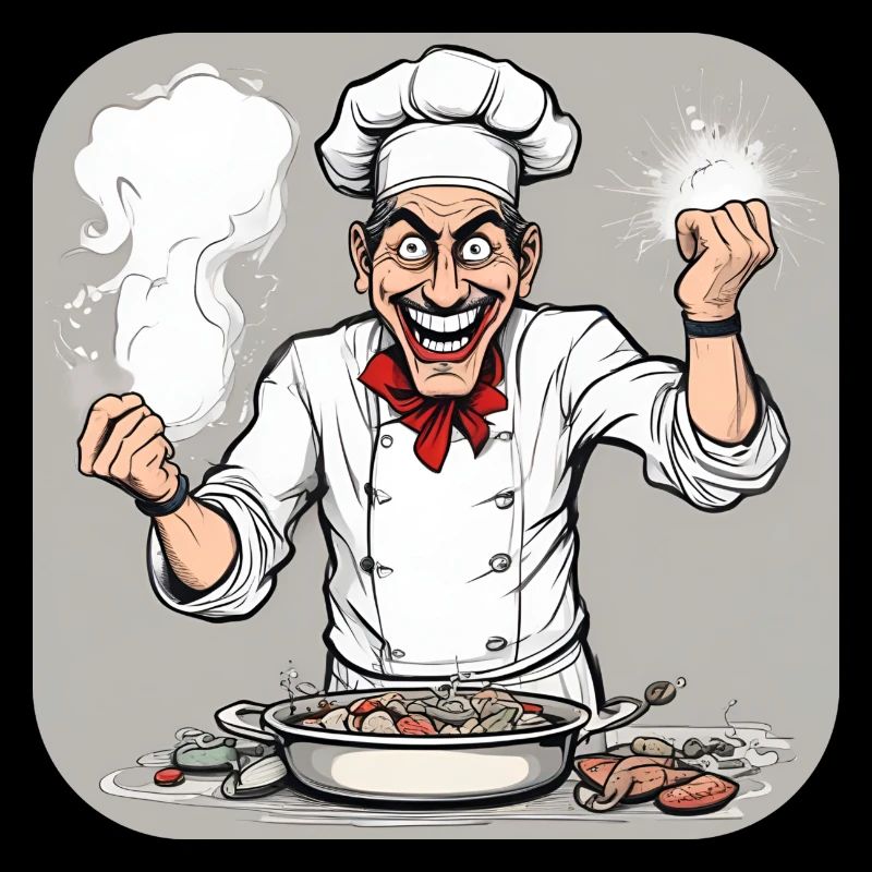 Crazy chef