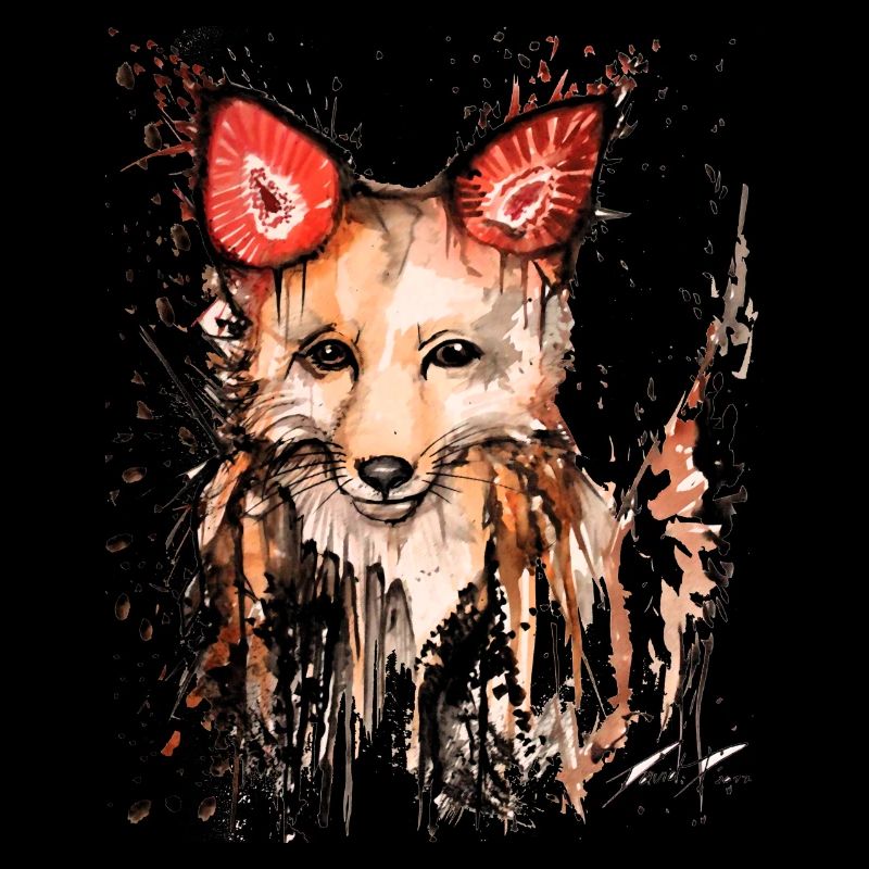 David Pucher Art erdbeerfuchs