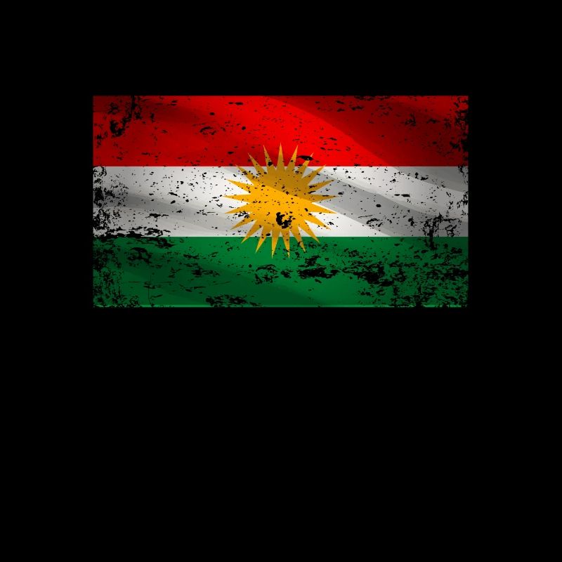 Kurdistan Drapeau kurde pour les Kurdes