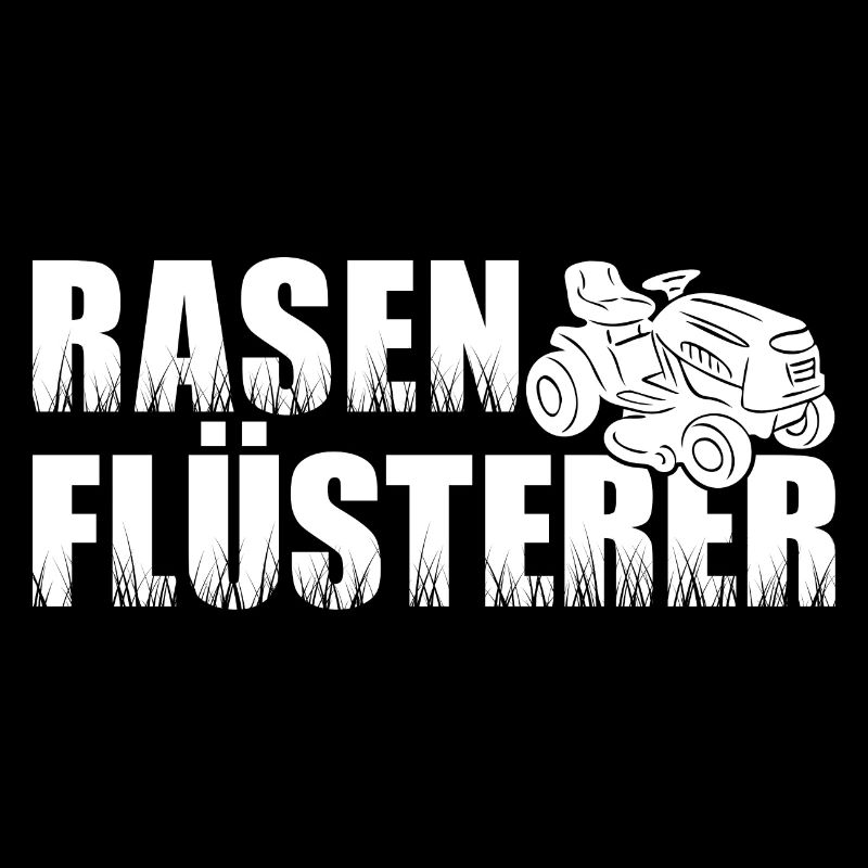 Rasenflüsterer Aufsitzmäher Rasentraktor Rasen