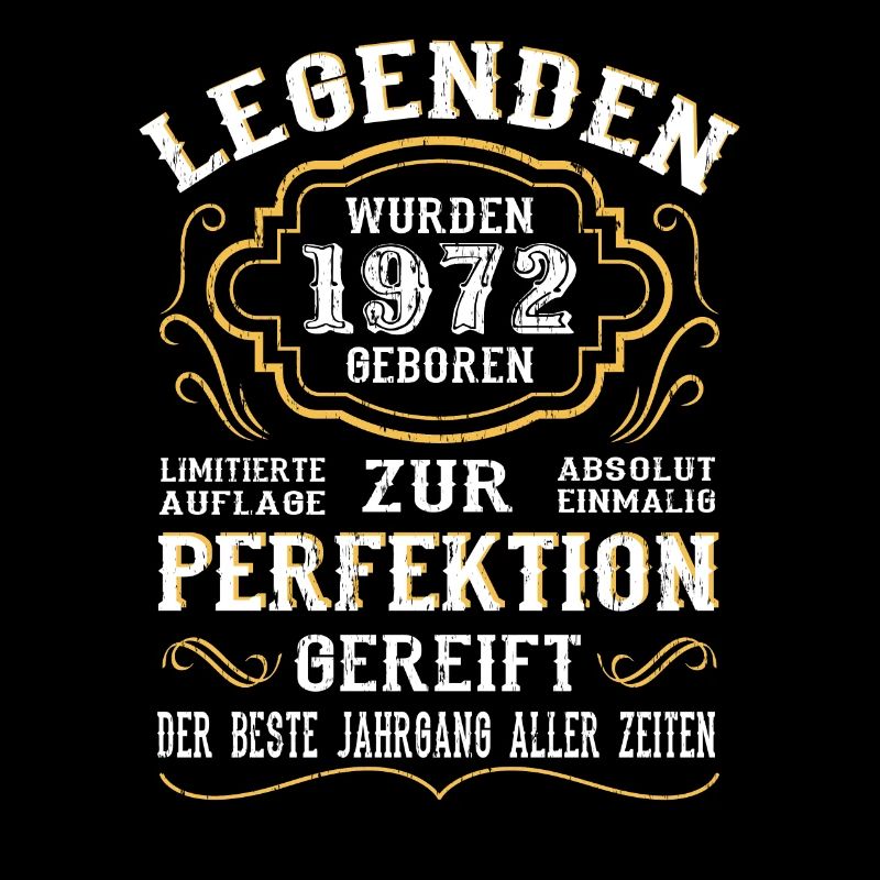 1972 Die Geburt einer Legende Geburtstag Geschenk