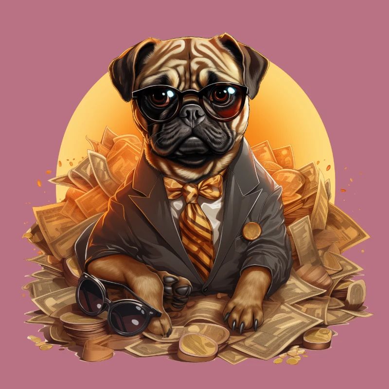 Pug Gold Digger