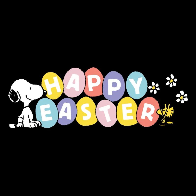 Peanuts Snoopy Happy Easter Ostern