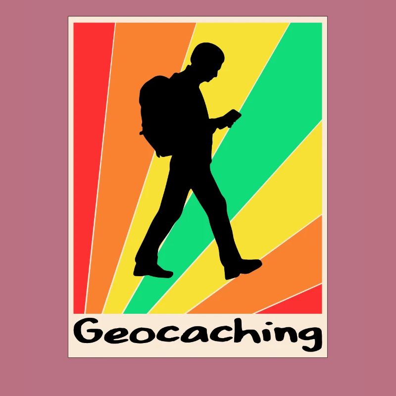 Geocaching poster Geocaching
