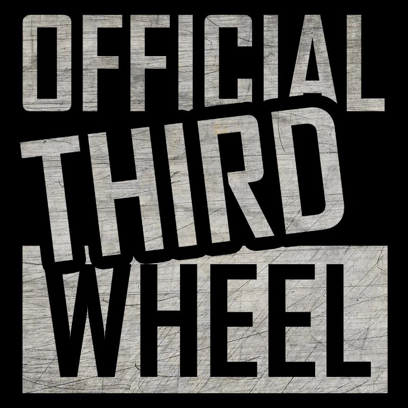 Third wheel on the car single gift