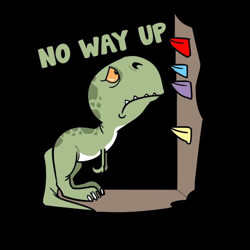 Pas de montée T-Rex Dinosaur Escalade de bloc