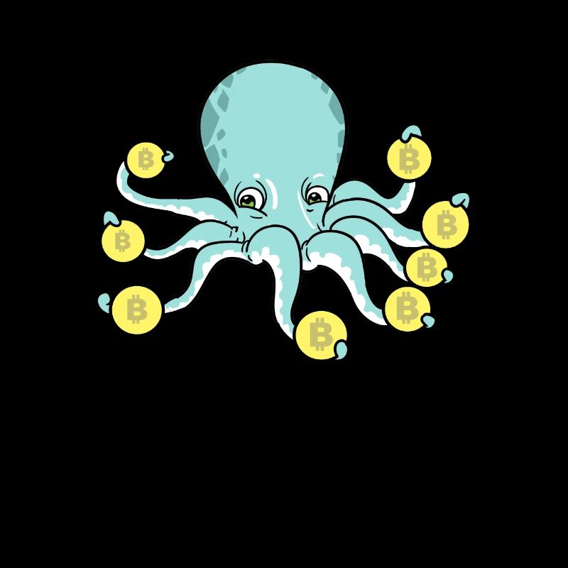 Bitcoin Octopus Kraken Cryptocurrency Crypto