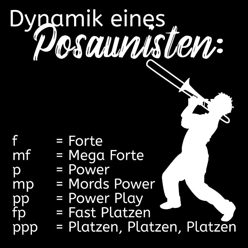 Dynamik eines Posaunisten