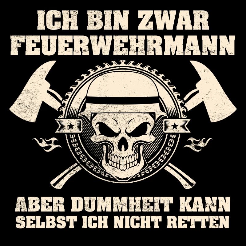 Feuerwehrmann Skull
