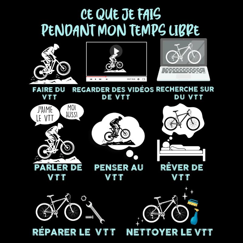 VTT et temps libre, passion vélo