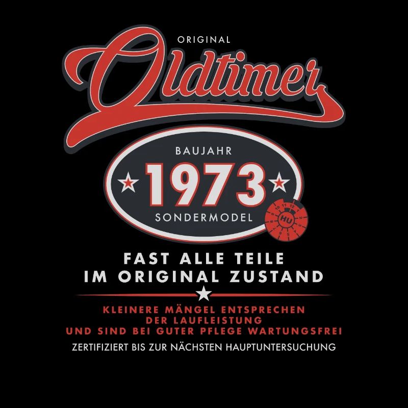 Geburtstag - Oldtimer 1973