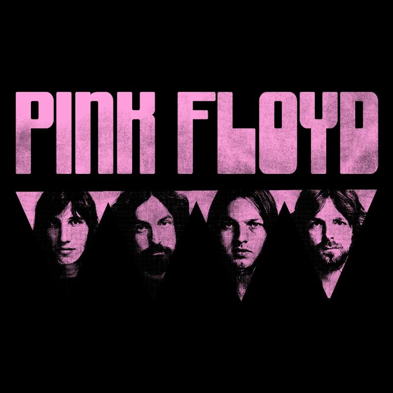Pink Floyd Pism Logo Rose