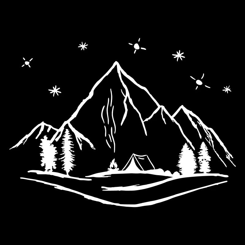 Berge, Zelten, Camping