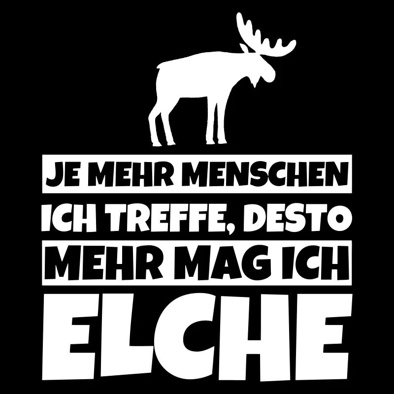 Elch Geschenke lustiger Spruch Elche