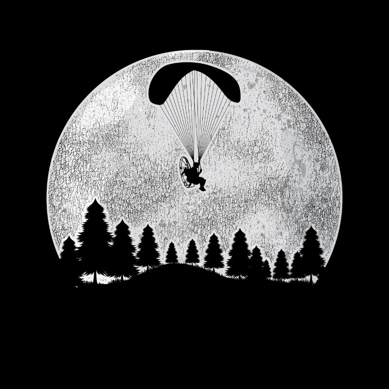 Paragliding Mond