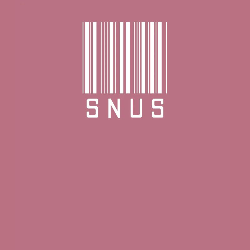 Snus Barcode Drôle de tabac à mâcher du tabac