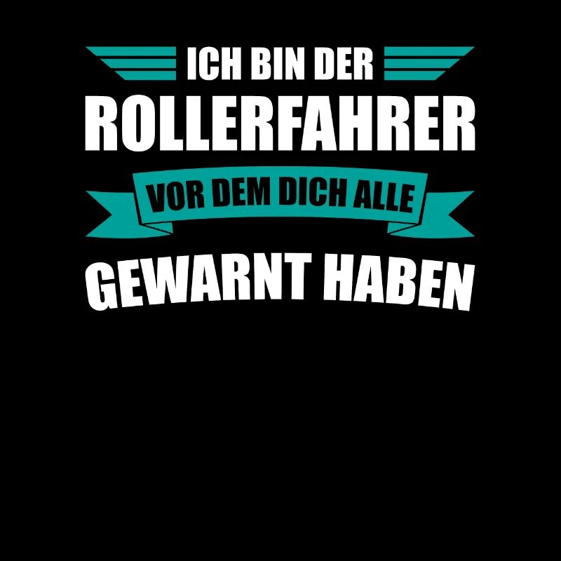 Der Rollerfahrer vor dem dich alle gewarnt haben