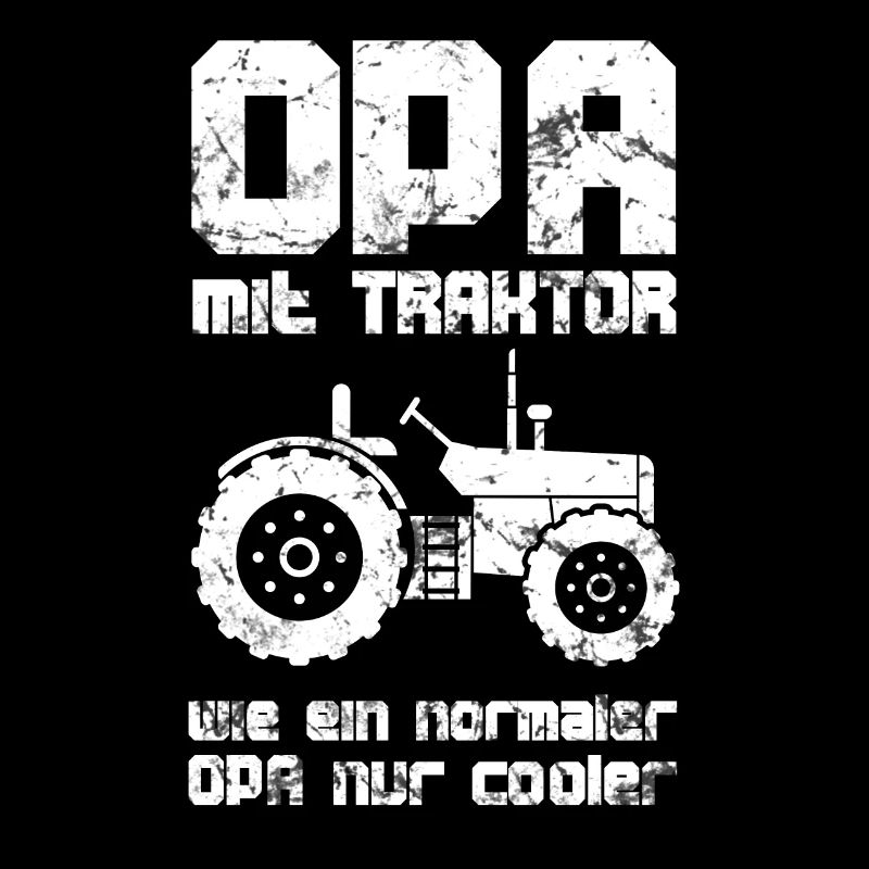Opa mit Traktor ist der Liebling von Enkeln