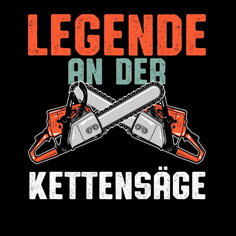 Légende à la tronçonneuse