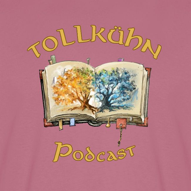 Tollkühnes Buch mit zwei Bäumen
