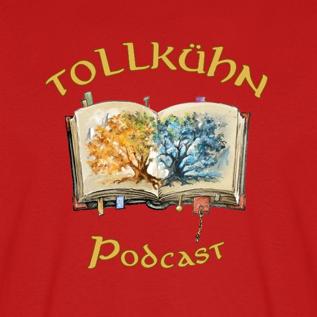Tollkühnes Buch mit zwei Bäumen