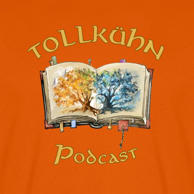Tollkühnes Buch mit zwei Bäumen