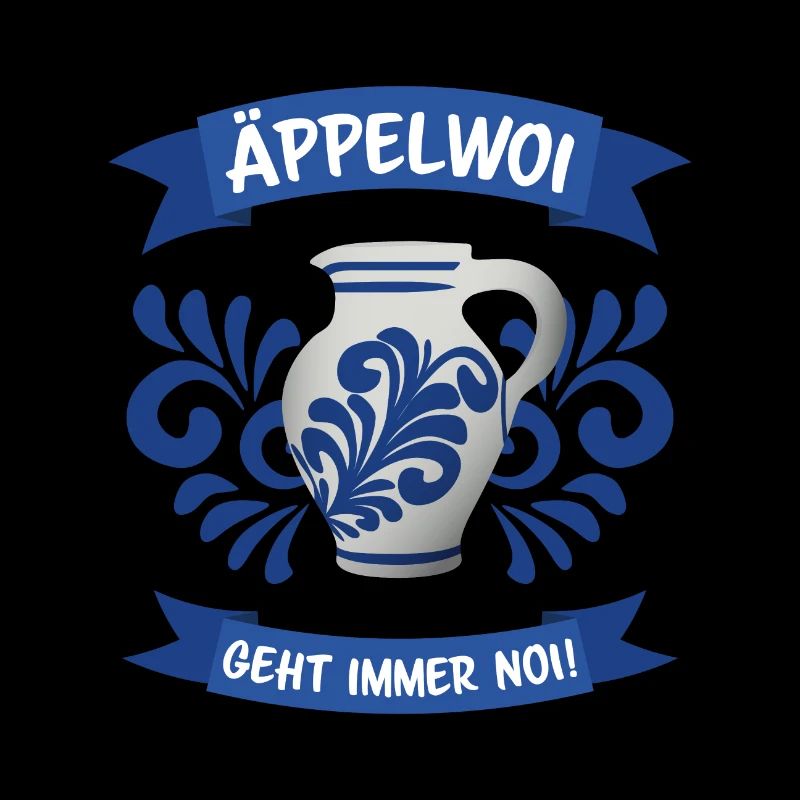 Lustige Geschenkidee Apfelwein, Äppler und Bembel