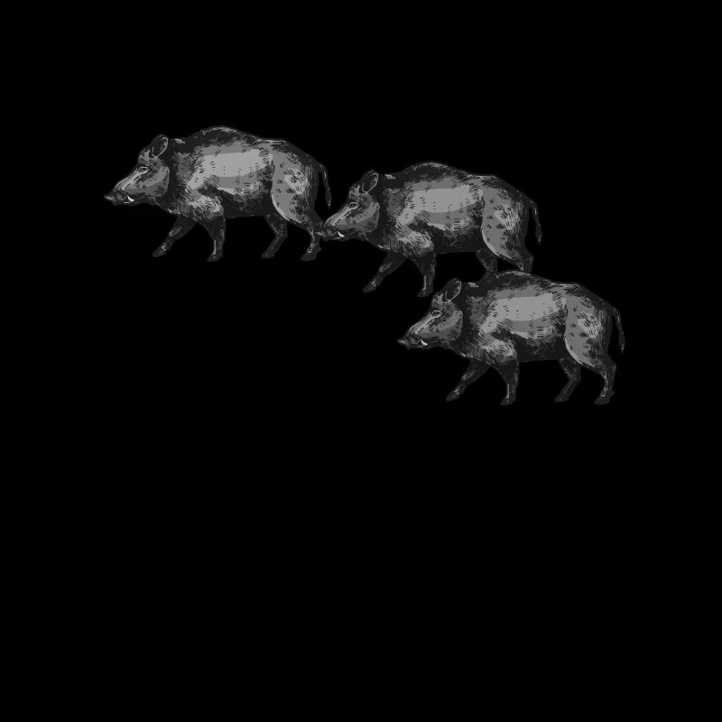 Chasse sanglier triplés, ça passe ou ça chasse