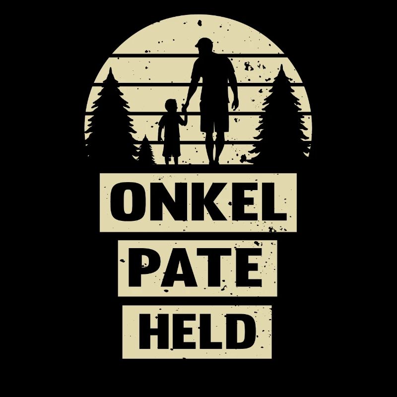 Onkel Pate Held Taufpate Retro Patenonkel Geschenk