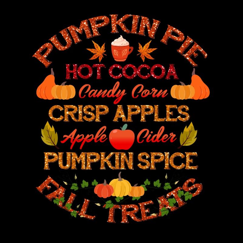 Pumpkin Pie Hot Cocoa Candy Corn Crisp Apples