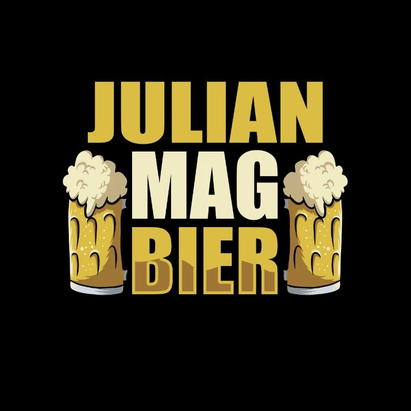 Julian mag Bier Name Geburtstag
