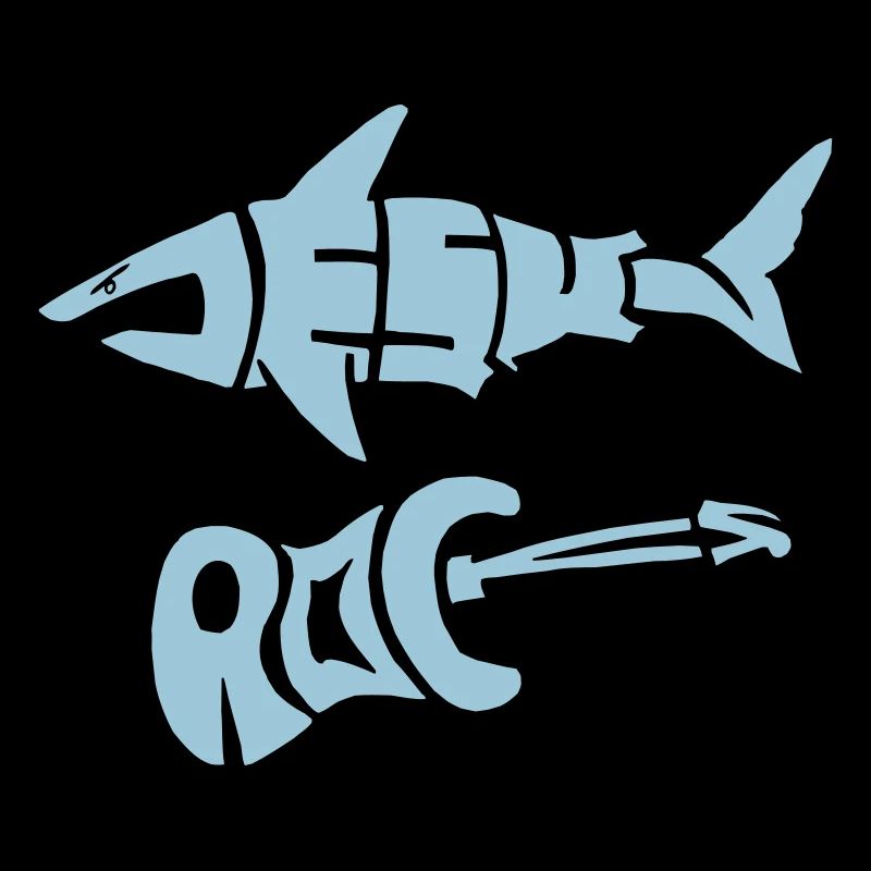 Jesus rocks (shark)