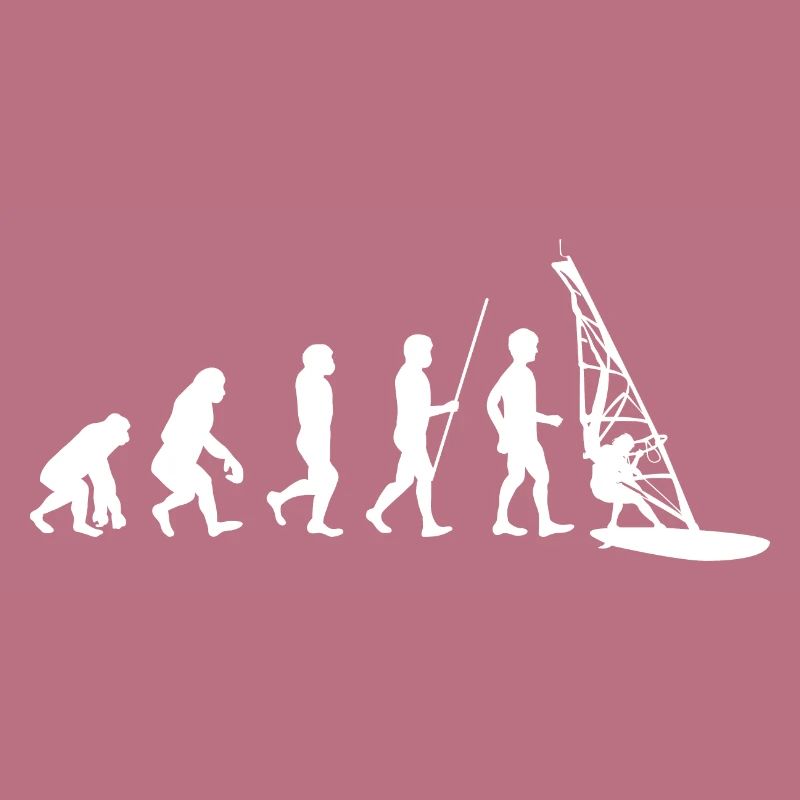 Windsurfer Windsurfing Evolution blanc