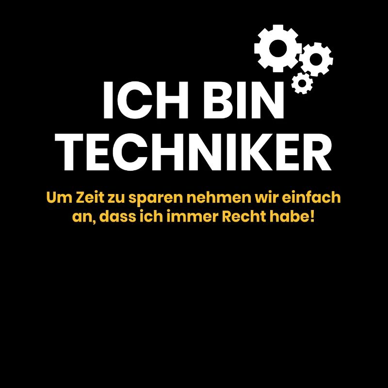 Ich bin Techniker