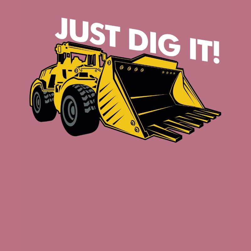 Wheel loader road builder construction worker bulldozer