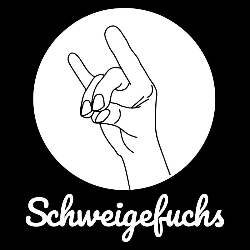 Schweigefuchs Lehrer Pädagoge lustig