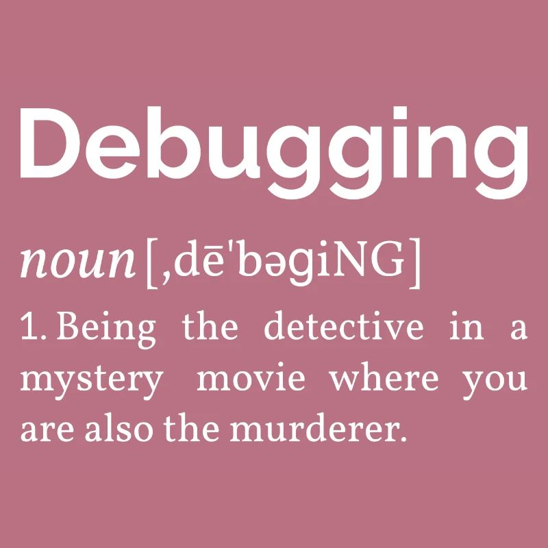 Debugging Definition I