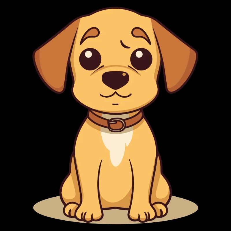 Conception de chien mignon pour les propriétaires de chiens
