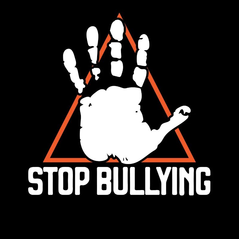 Stoppen Sie Mobbing Freundlichkeit Anti-Mobbing Orange Day