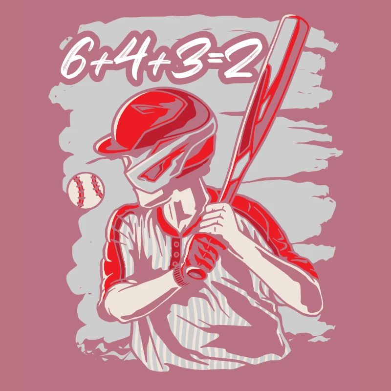 Baseball Math Lover Mathematician Baseball Player