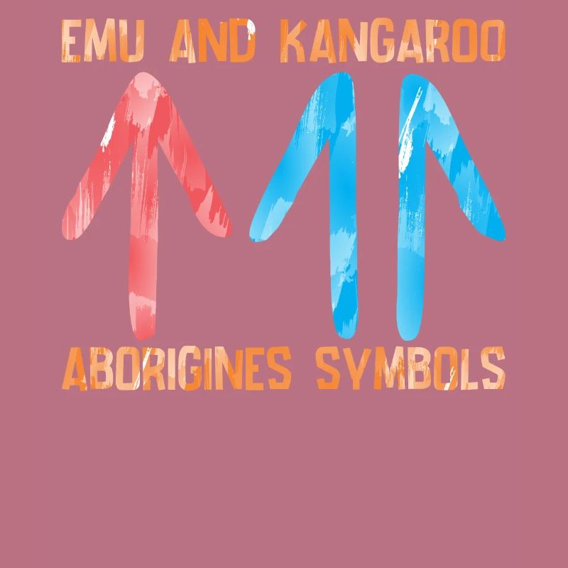 Emu Kangaroo Aboriginal