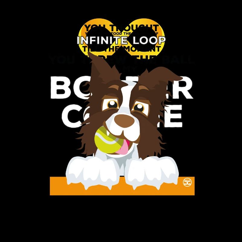 Infinite Loop - Brown Border Collie